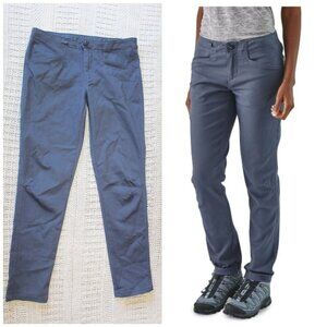 Patagonia Escala Rock Women's Pant Size 12 Blue Outdoor Hiking slim fit